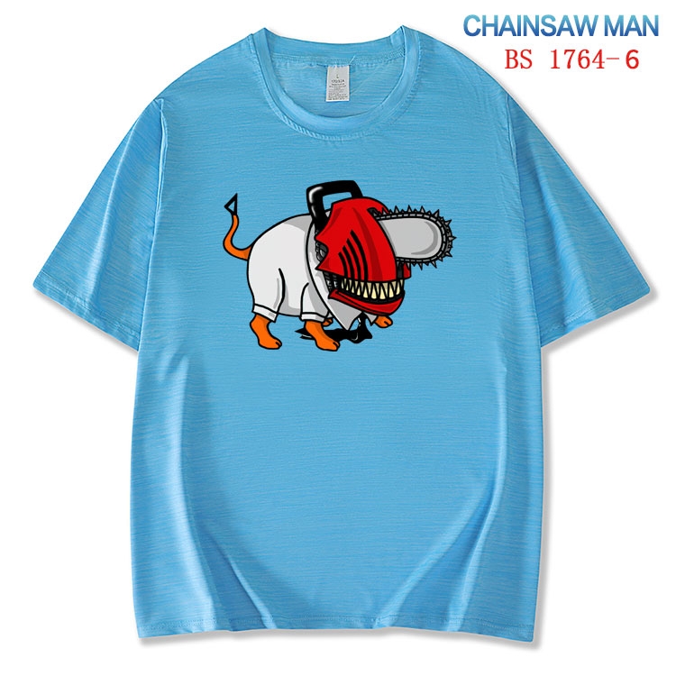 Chainsaw Man ice silk cotton loose and comfortable T-shirt from XS to 5XL BS-1764-6