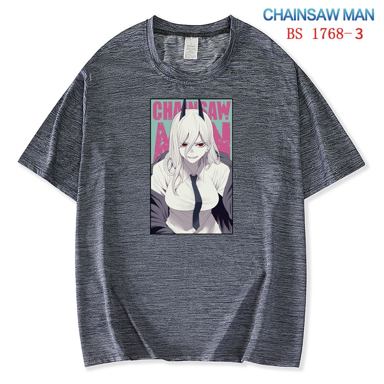 Chainsaw Man ice silk cotton loose and comfortable T-shirt from XS to 5XL BS-1768-3