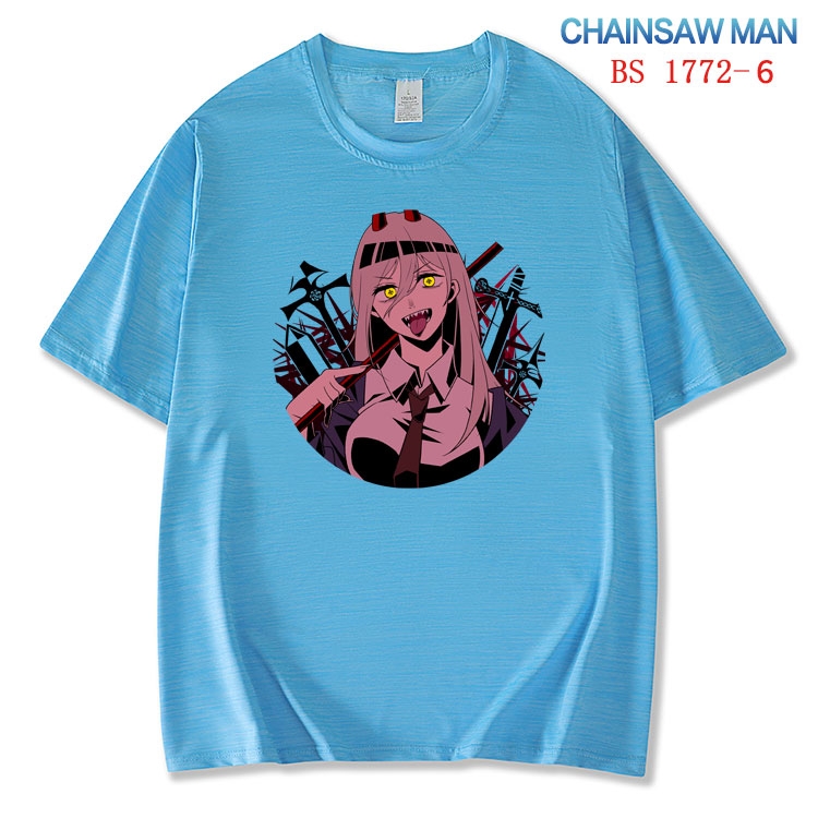 Chainsaw Man ice silk cotton loose and comfortable T-shirt from XS to 5XL BS-1772-6