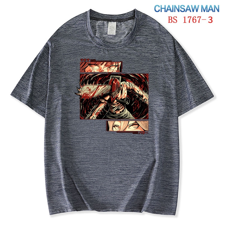 Chainsaw Man ice silk cotton loose and comfortable T-shirt from XS to 5XL BS-1767-3