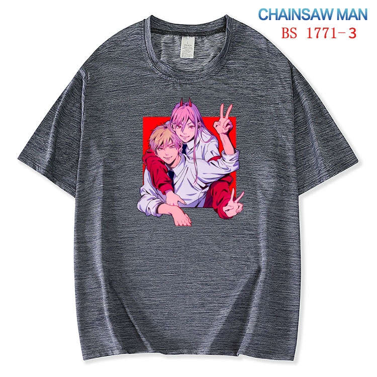 Chainsaw Man ice silk cotton loose and comfortable T-shirt from XS to 5XL BS-1771-3