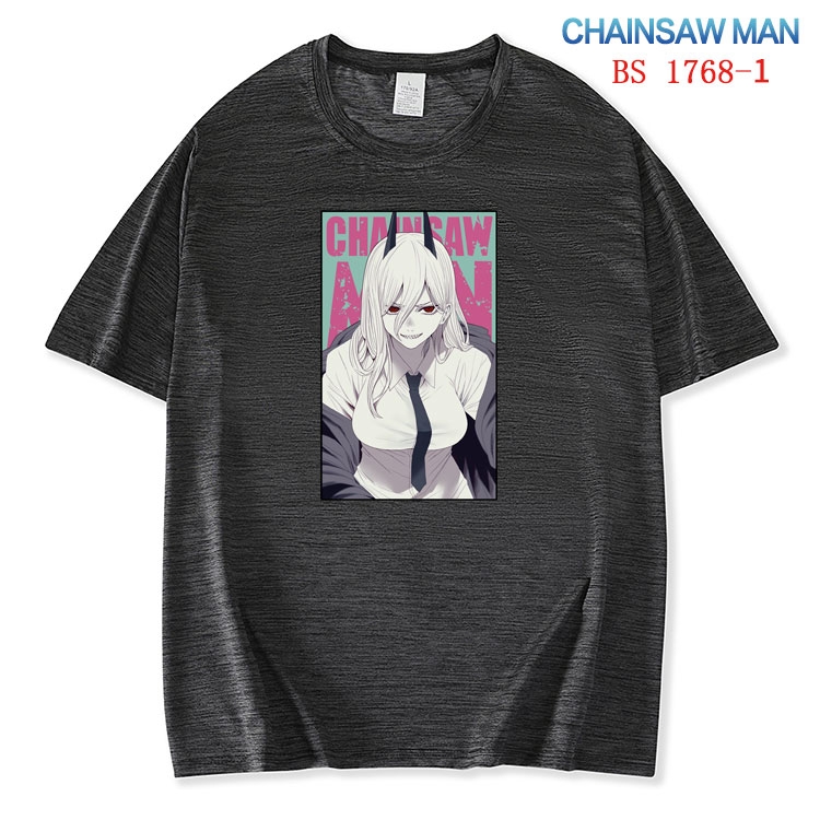 Chainsaw Man ice silk cotton loose and comfortable T-shirt from XS to 5XL  BS-1768-1