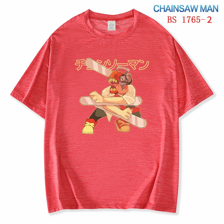 Chainsaw Man ice silk cotton loose and comfortable T-shirt from XS to 5XL  BS-1765-2