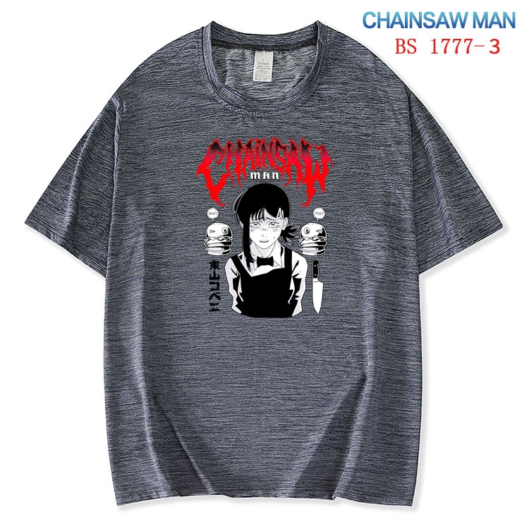 Chainsaw Man ice silk cotton loose and comfortable T-shirt from XS to 5XL BS-1777-3