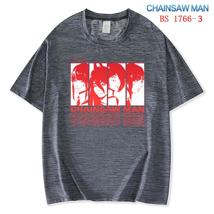 Chainsaw Man ice silk cotton loose and comfortable T-shirt from XS to 5XL BS-1766-3