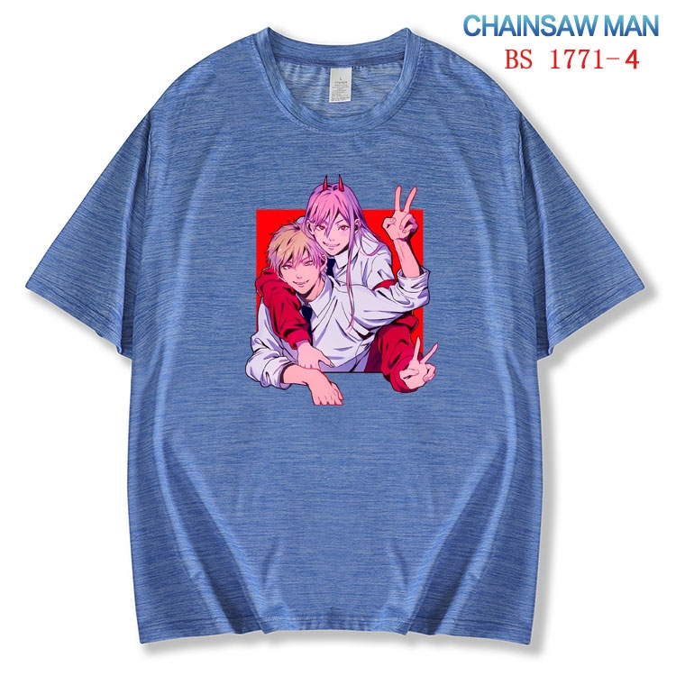 Chainsaw Man ice silk cotton loose and comfortable T-shirt from XS to 5XL BS-1771-4