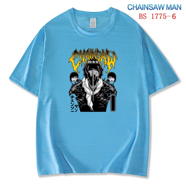 Chainsaw Man ice silk cotton loose and comfortable T-shirt from XS to 5XL BS-1775-6