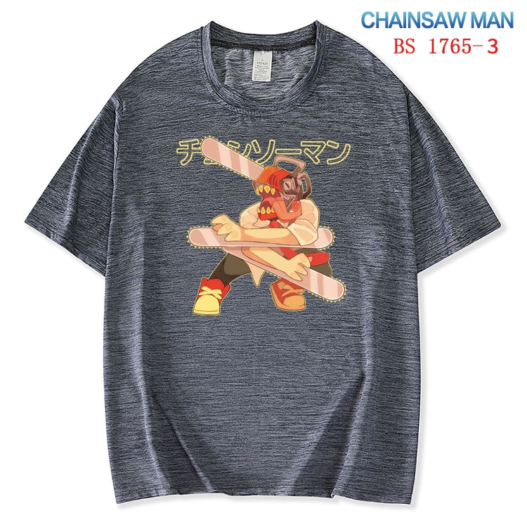 Chainsaw Man ice silk cotton loose and comfortable T-shirt from XS to 5XL BS-1765-3