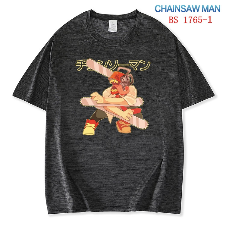 Chainsaw Man ice silk cotton loose and comfortable T-shirt from XS to 5XL BS-1765-1