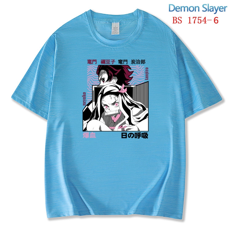 Demon Slayer Kimets ice silk cotton loose and comfortable T-shirt from XS to 5XL BS-1754-6