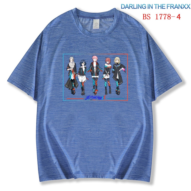 DARLING in the FRANX ice silk cotton loose and comfortable T-shirt from XS to 5XL  BS-1778-4