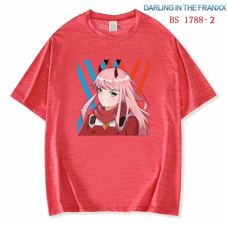DARLING in the FRANX ice silk cotton loose and comfortable T-shirt from XS to 5XL  BS-1788-2