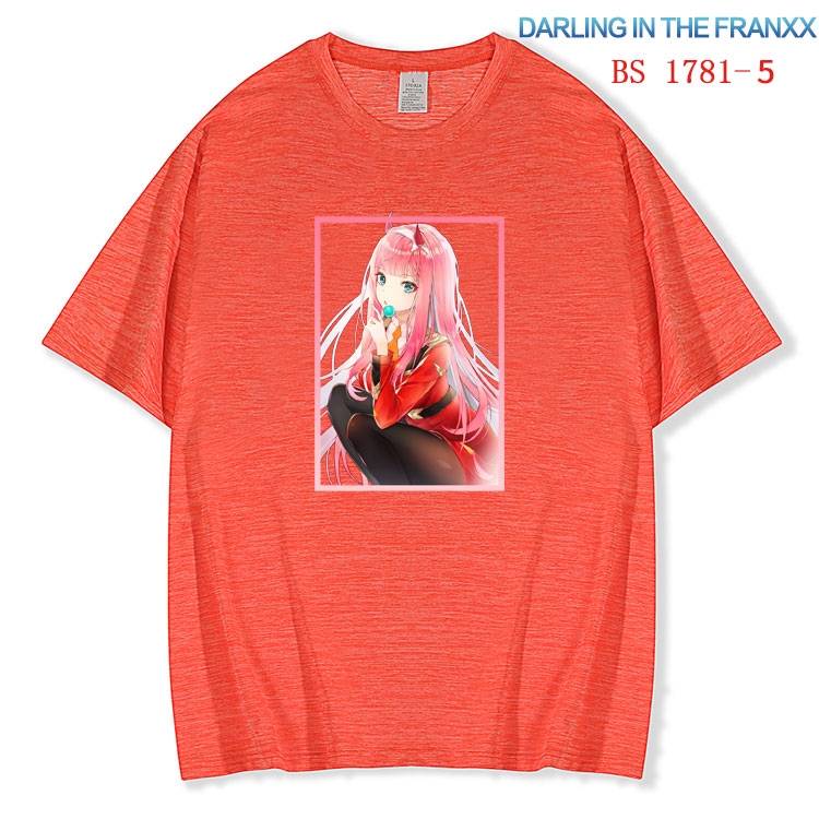 DARLING in the FRANX ice silk cotton loose and comfortable T-shirt from XS to 5XL   BS-1781-5