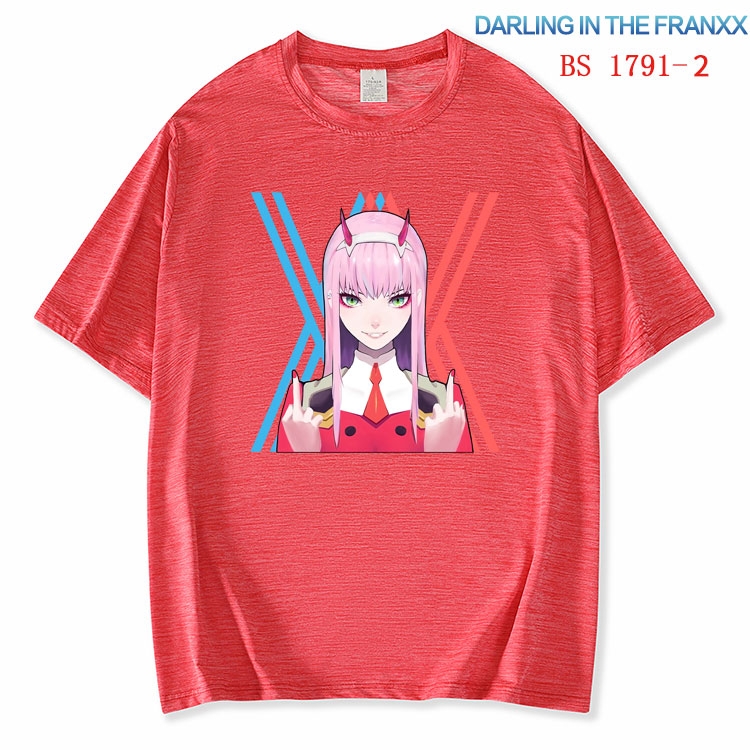 DARLING in the FRANX ice silk cotton loose and comfortable T-shirt from XS to 5XL  BS-1791-2