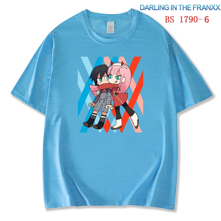 DARLING in the FRANX ice silk cotton loose and comfortable T-shirt from XS to 5XL BS-1790-6