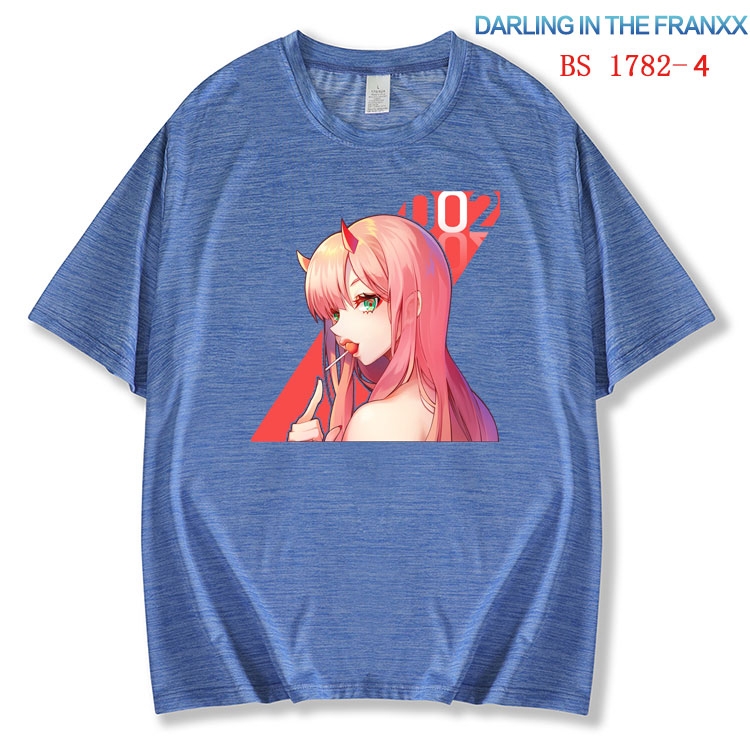 DARLING in the FRANX ice silk cotton loose and comfortable T-shirt from XS to 5XL BS-1782-4
