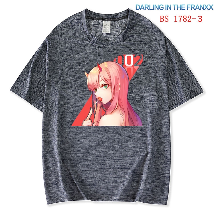 DARLING in the FRANX ice silk cotton loose and comfortable T-shirt from XS to 5XL   BS-1782-3