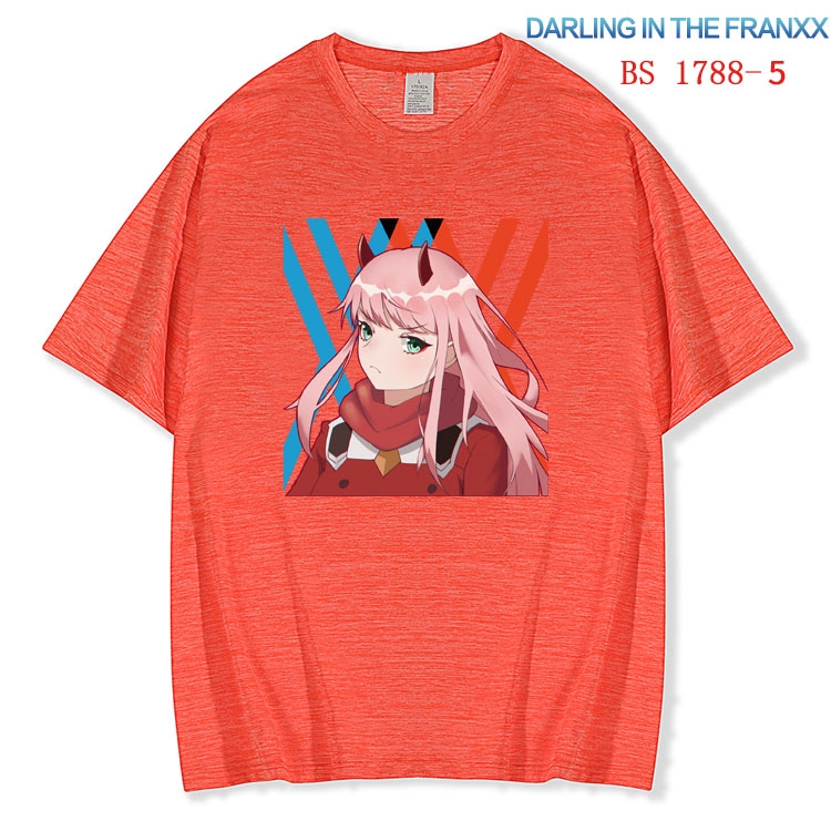 DARLING in the FRANX ice silk cotton loose and comfortable T-shirt from XS to 5XL  BS-1788-5