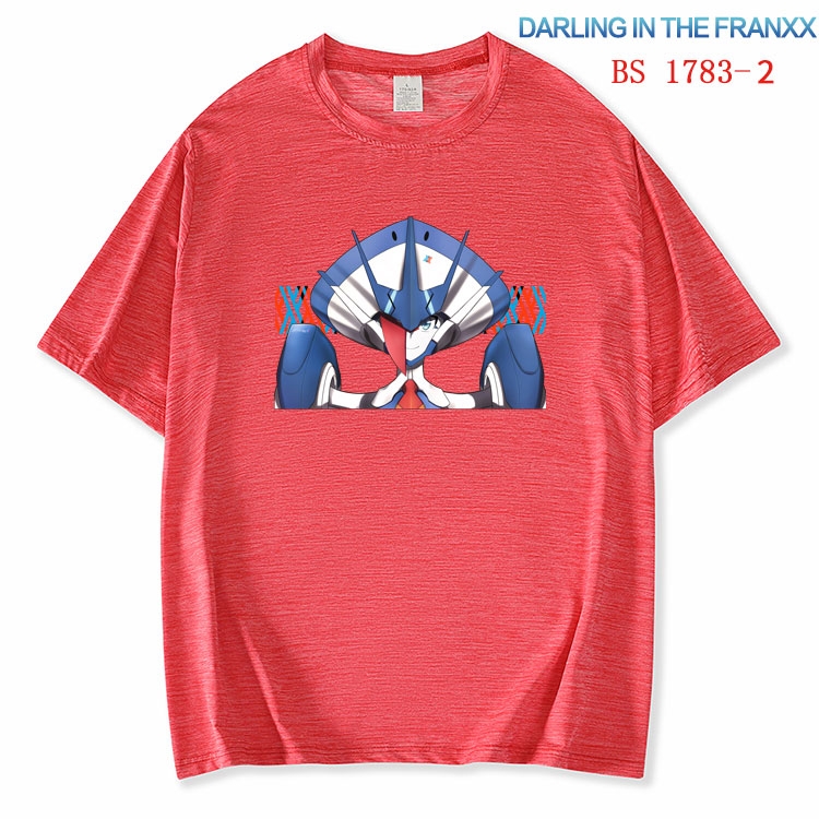 DARLING in the FRANX ice silk cotton loose and comfortable T-shirt from XS to 5XL  BS-1783-2