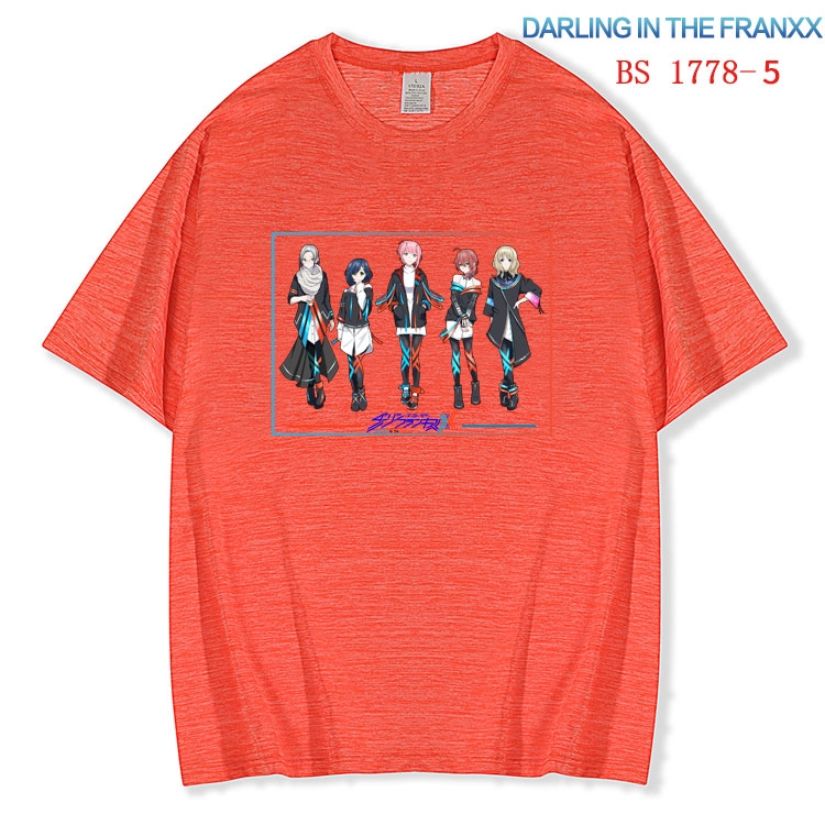 DARLING in the FRANX ice silk cotton loose and comfortable T-shirt from XS to 5XL   BS-1778-5
