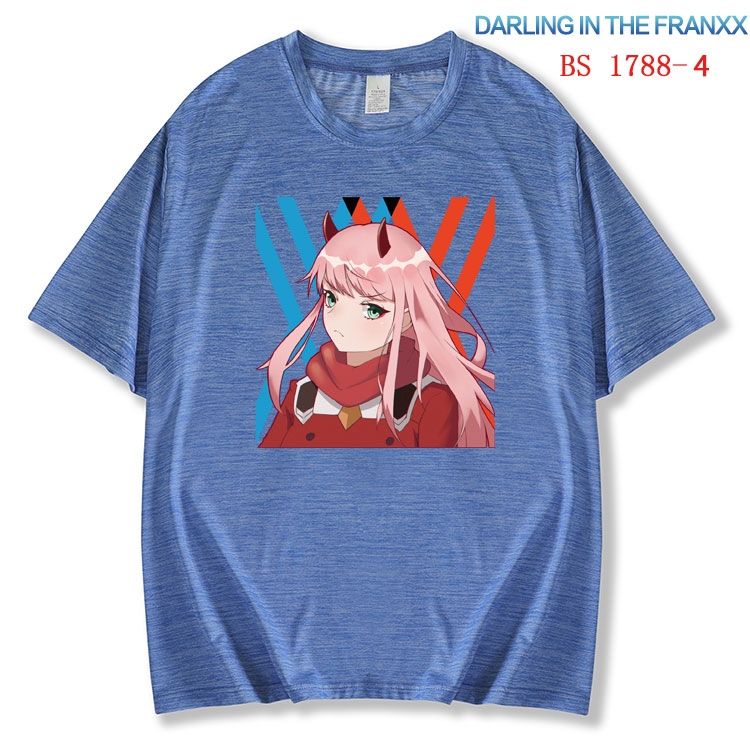 DARLING in the FRANX ice silk cotton loose and comfortable T-shirt from XS to 5XL   BS-1788-4