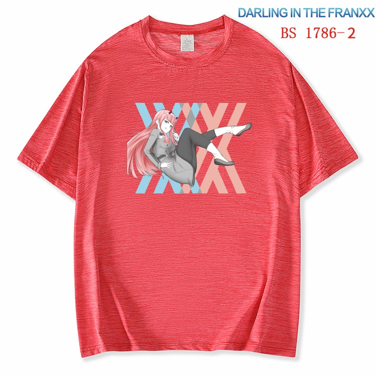 DARLING in the FRANX ice silk cotton loose and comfortable T-shirt from XS to 5XL BS-1786-2