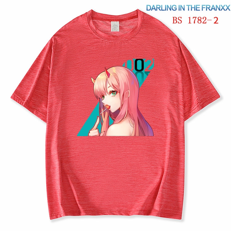 DARLING in the FRANX ice silk cotton loose and comfortable T-shirt from XS to 5XL   BS-1782-2