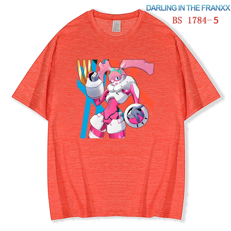 DARLING in the FRANX ice silk cotton loose and comfortable T-shirt from XS to 5XL  BS-1784-5