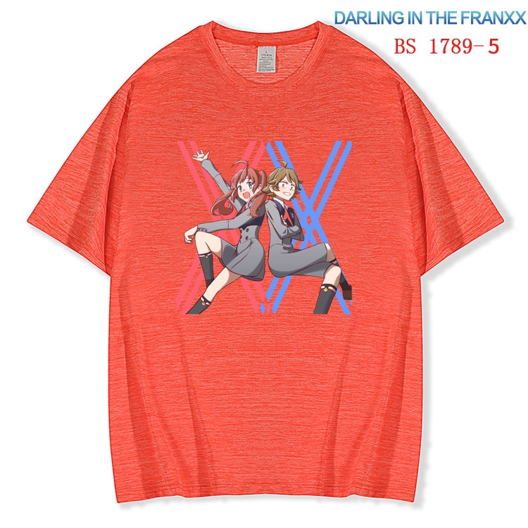 DARLING in the FRANX ice silk cotton loose and comfortable T-shirt from XS to 5XL BS-1789-5