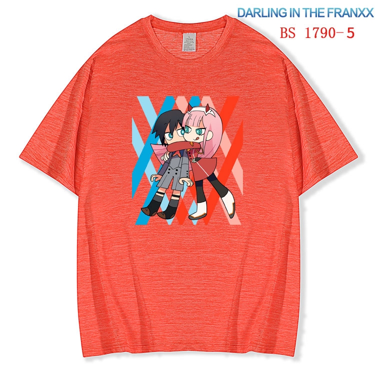 DARLING in the FRANX ice silk cotton loose and comfortable T-shirt from XS to 5XL BS-1790-5