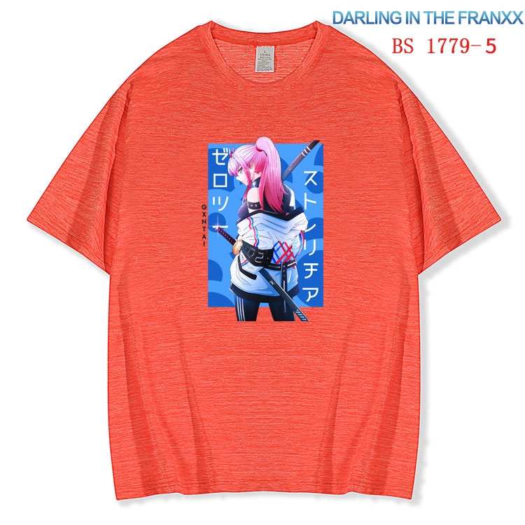 DARLING in the FRANX ice silk cotton loose and comfortable T-shirt from XS to 5XL BS-1779-5