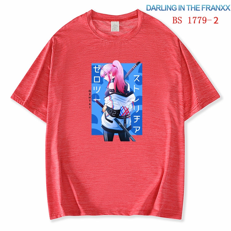 DARLING in the FRANX ice silk cotton loose and comfortable T-shirt from XS to 5XL BS-1779-2