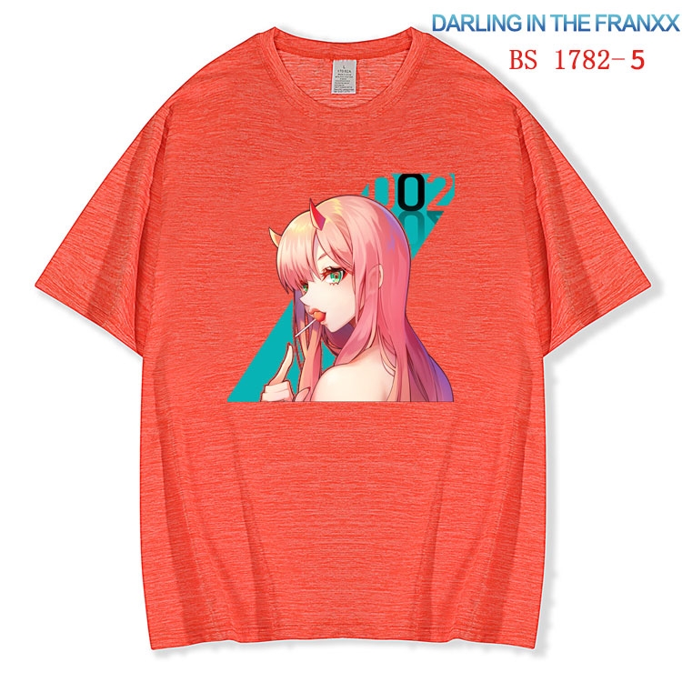 DARLING in the FRANX ice silk cotton loose and comfortable T-shirt from XS to 5XL BS-1782-5