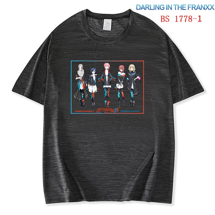 DARLING in the FRANX ice silk cotton loose and comfortable T-shirt from XS to 5XL  BS-1778-1