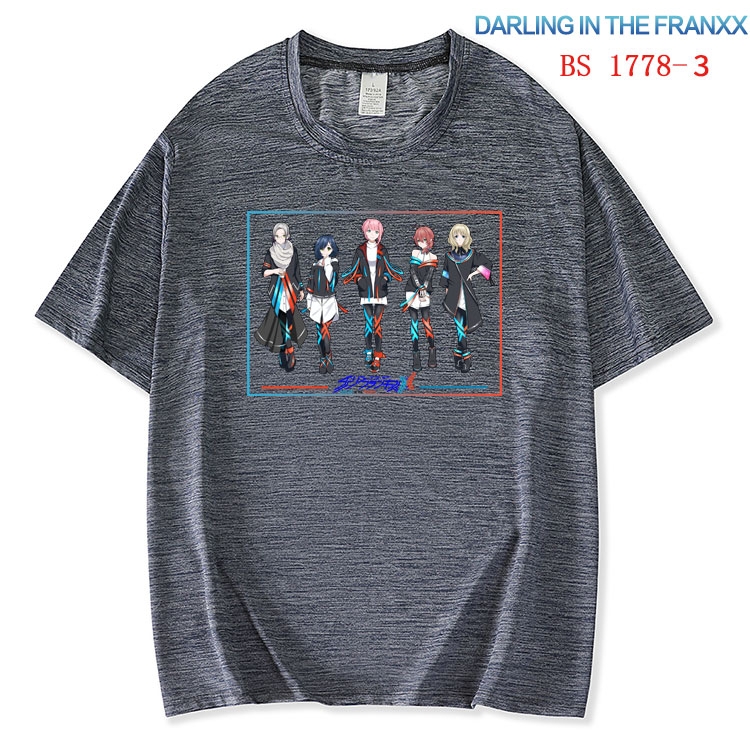 DARLING in the FRANX ice silk cotton loose and comfortable T-shirt from XS to 5XL BS-1778-3
