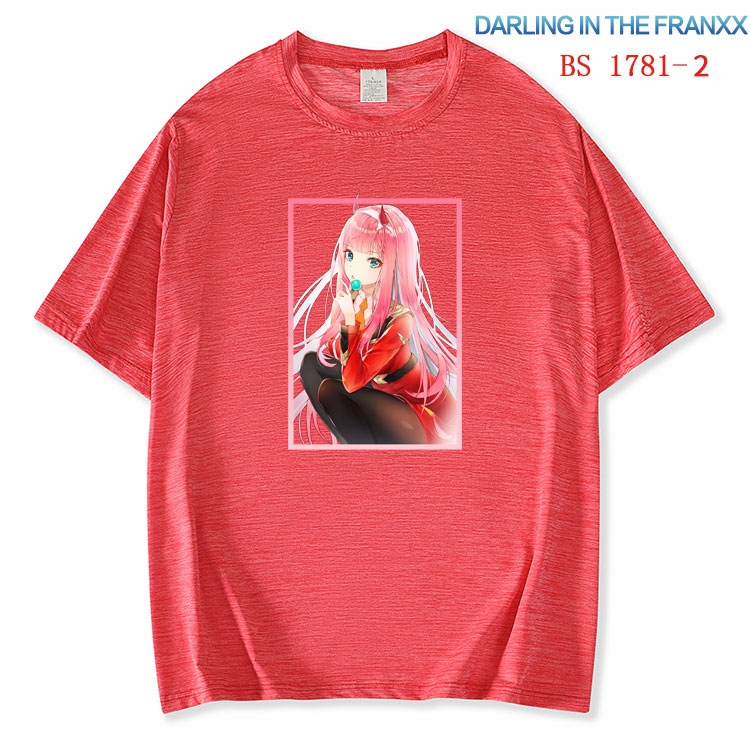 DARLING in the FRANX ice silk cotton loose and comfortable T-shirt from XS to 5XL BS-1781-2