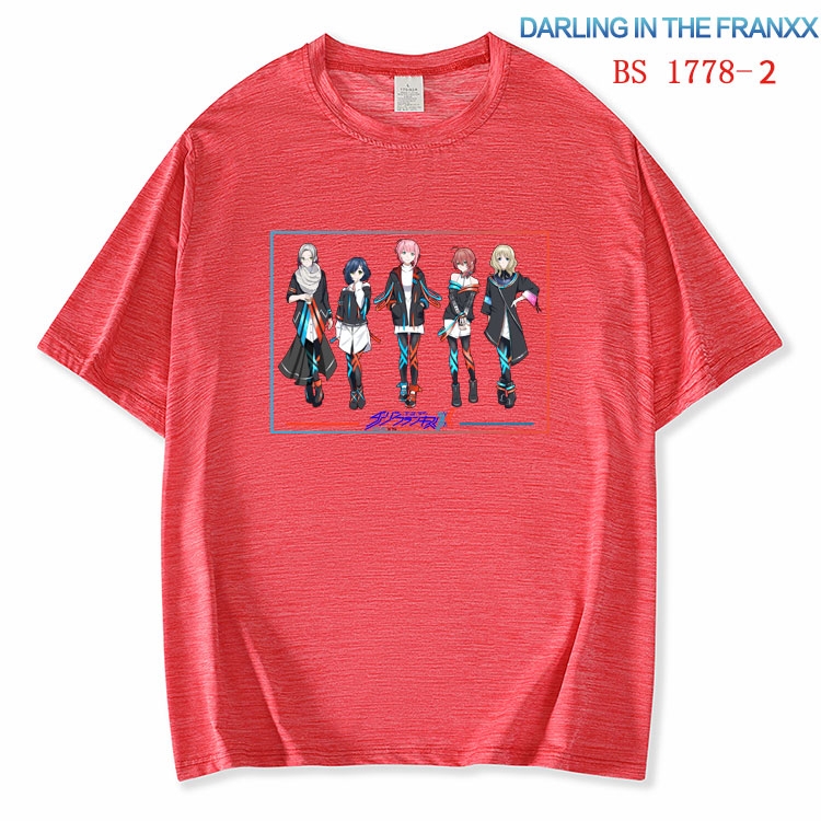 DARLING in the FRANX ice silk cotton loose and comfortable T-shirt from XS to 5XL BS-1778-2