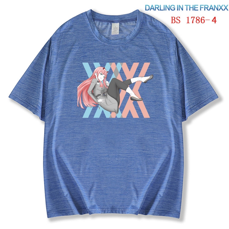 DARLING in the FRANX ice silk cotton loose and comfortable T-shirt from XS to 5XL BS-1786-4