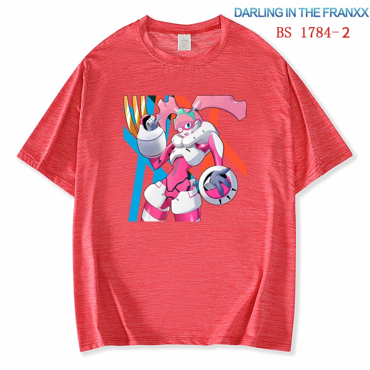 DARLING in the FRANX ice silk cotton loose and comfortable T-shirt from XS to 5XL  BS-1784-2