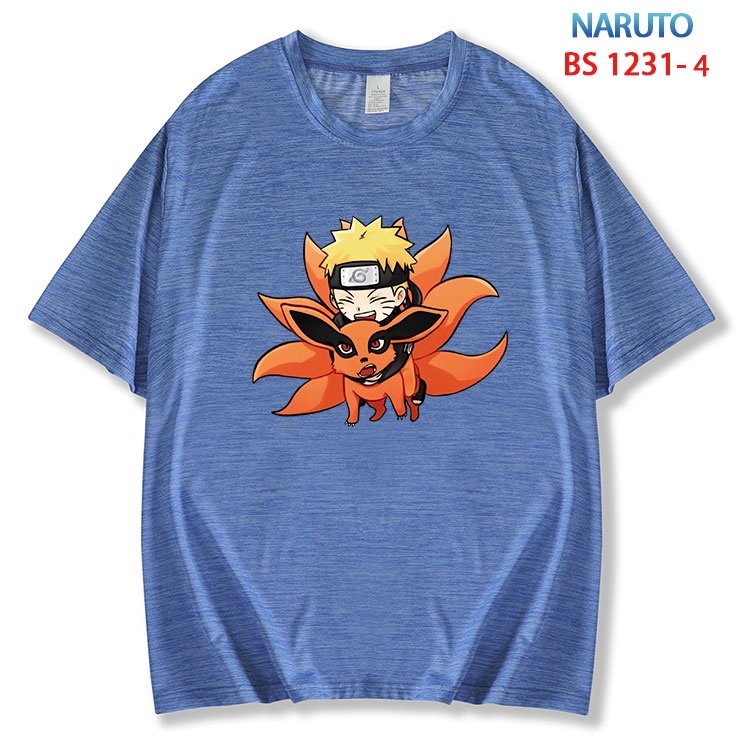 Naruto ice silk cotton loose and comfortable T-shirt from XS to 5XL BS 1231 4