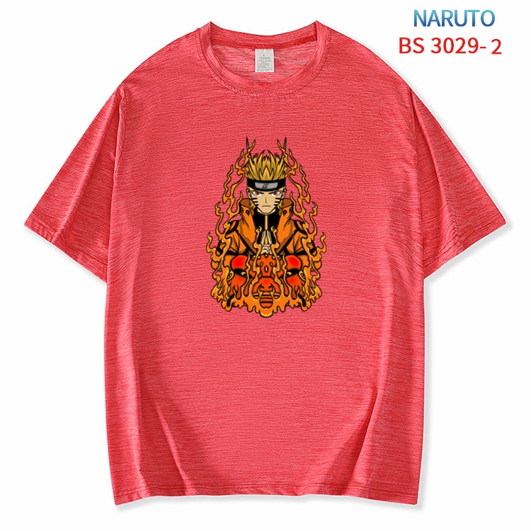 Naruto ice silk cotton loose and comfortable T-shirt from XS to 5XL  BS-3029-2