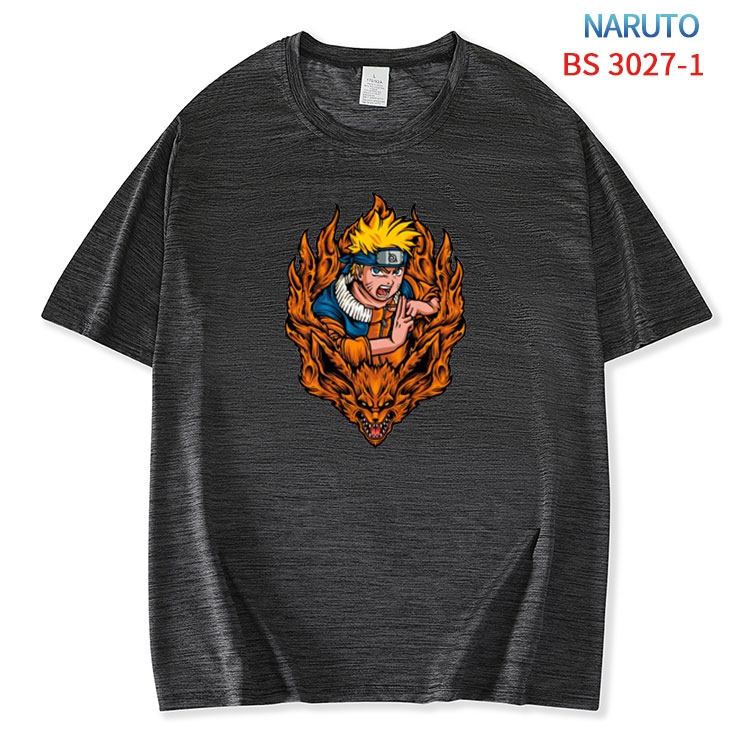 Naruto ice silk cotton loose and comfortable T-shirt from XS to 5XL BS-3027-1
