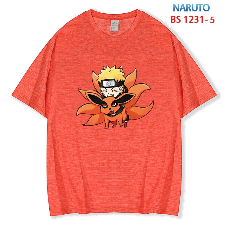 Naruto ice silk cotton loose and comfortable T-shirt from XS to 5XL  BS 1231 5