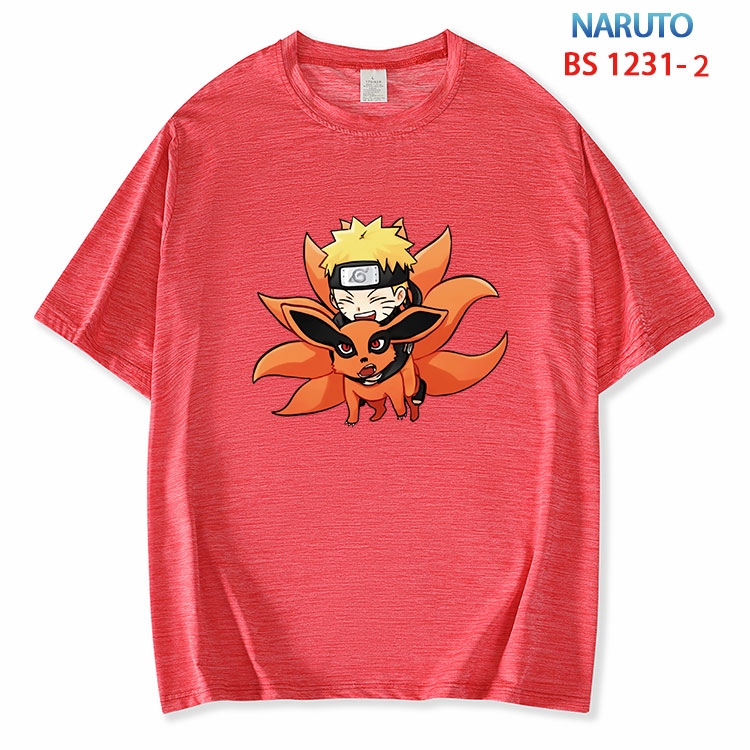 Naruto ice silk cotton loose and comfortable T-shirt from XS to 5XL  BS 1231 2