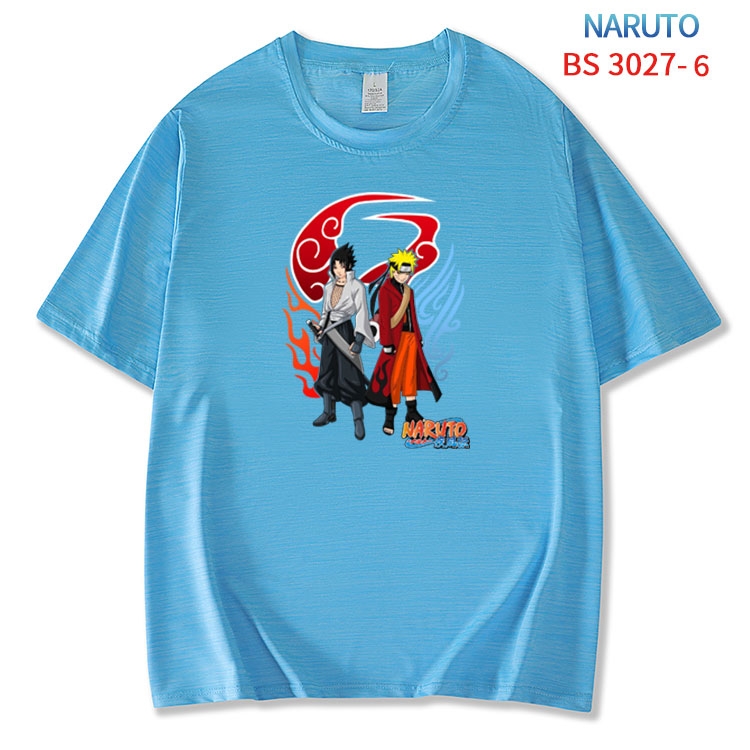 Naruto ice silk cotton loose and comfortable T-shirt from XS to 5XL  BS-3026-6
