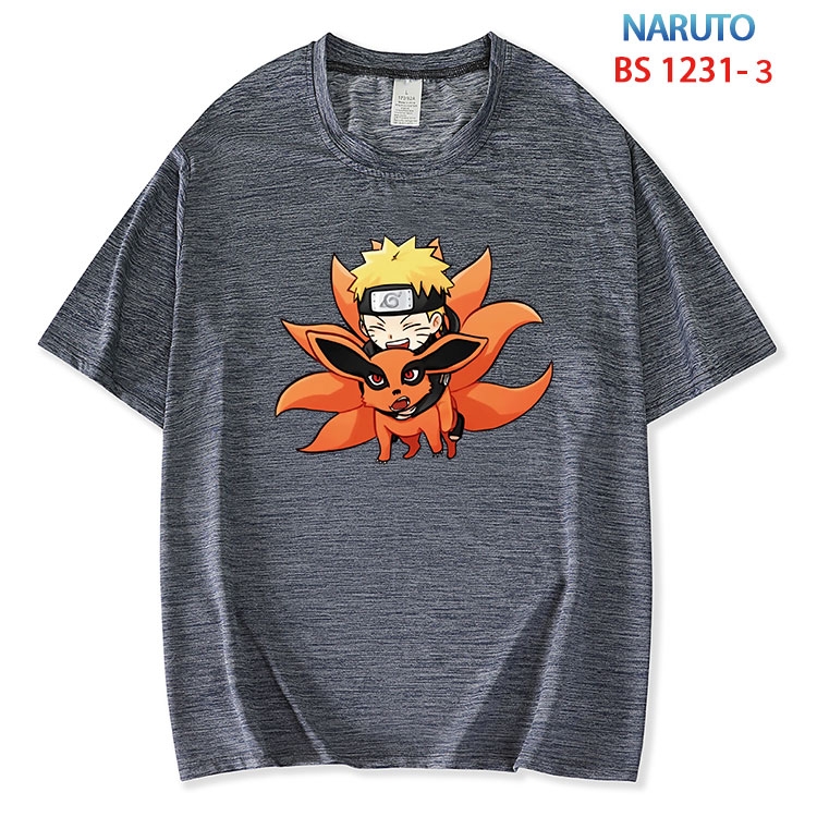 Naruto ice silk cotton loose and comfortable T-shirt from XS to 5XL BS 1231 3