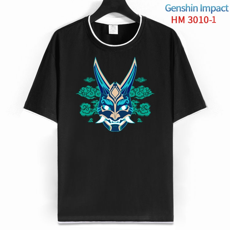 Genshin Impact  ice silk cotton loose and comfortable T-shirt from  S to 4XL  HM-3010-1