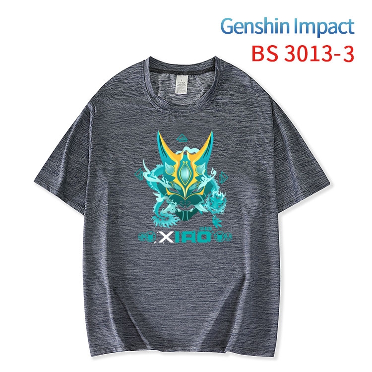 Genshin Impact ice silk cotton loose and comfortable T-shirt from XS to 5XL BS-3013-3