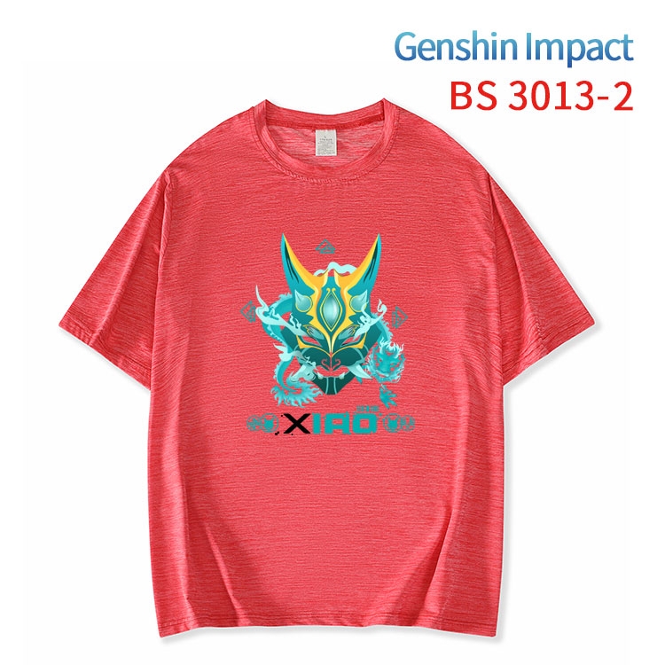 Genshin Impact ice silk cotton loose and comfortable T-shirt from XS to 5XL BS-3013-2