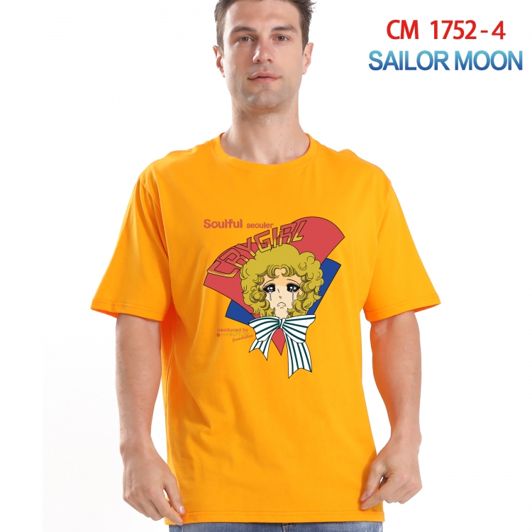 sailormoon Printed short-sleeved cotton T-shirt from S to 4XL CM-1752-4CM-1752-4